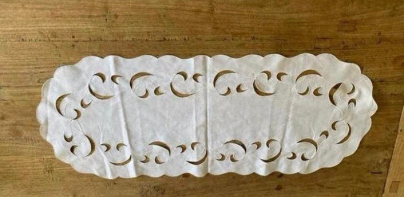 Witte loper (311), Wit, Rechthoekig, Nieuw, 200 cm of meer