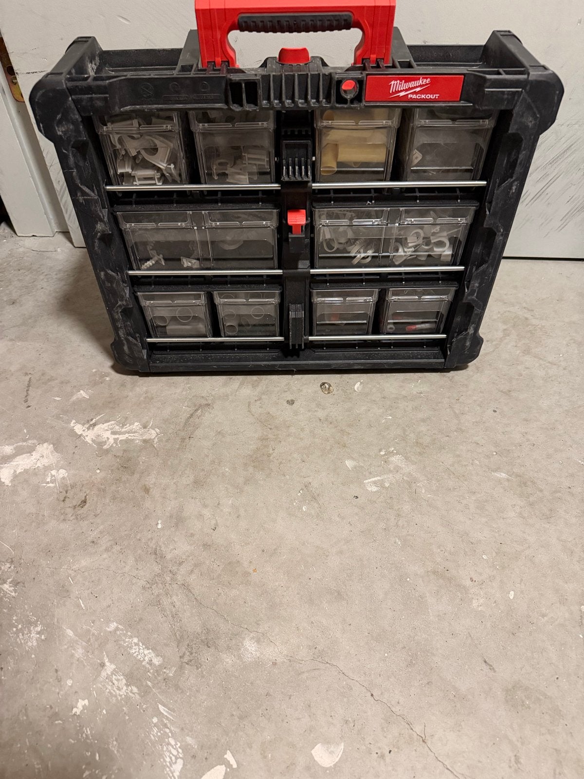 Milwaukee PACKOUT Organizer - Zo goed als nieuw, Doe-het-zelf en Verbouw, Ophalen, Zo goed als nieuw, Gereedschapsopslag, Milwaukee
