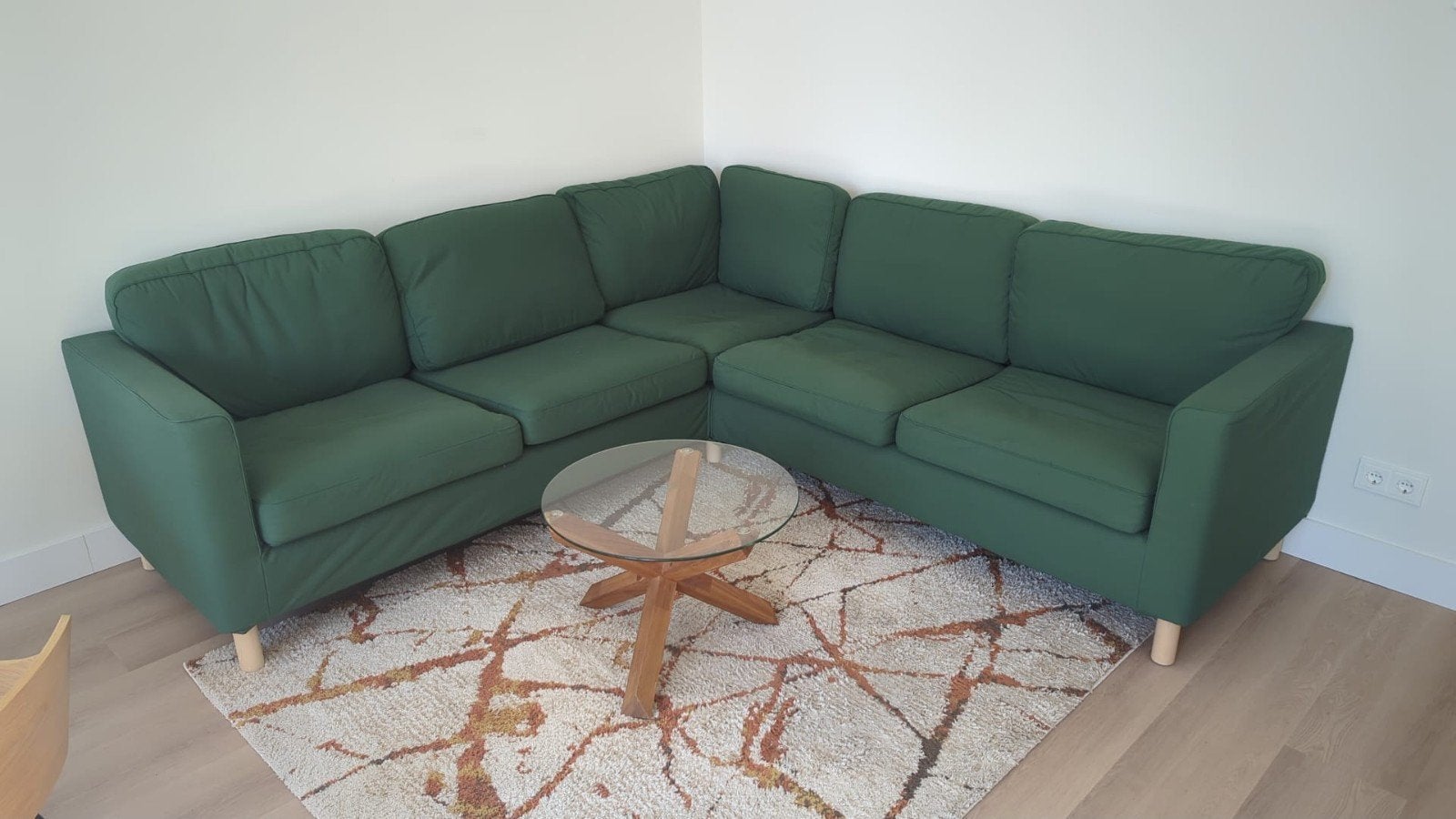 Complete woonkamer: zithoek, eethoek en dressoir; als nieuw, Ophalen, Zo goed als nieuw