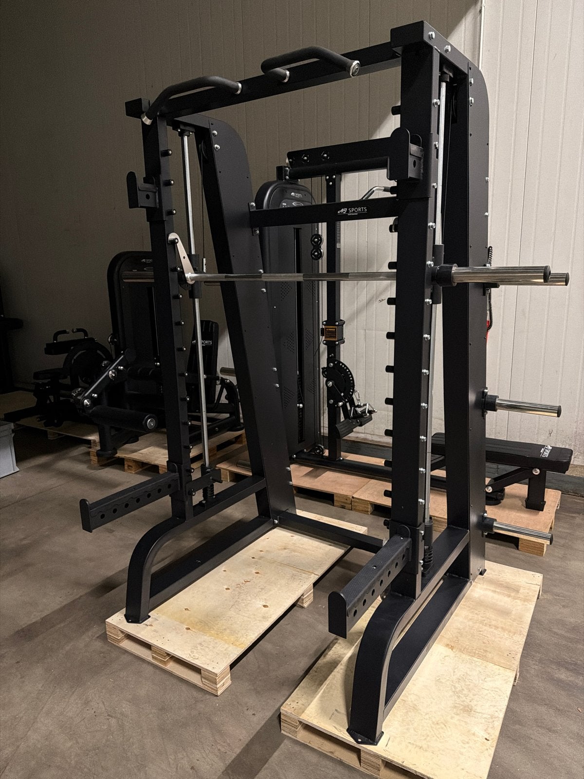 Smith machine - Krachtstation voor thuis of sportschool, Ophalen, Krachtstation, Armen, Zo goed als nieuw