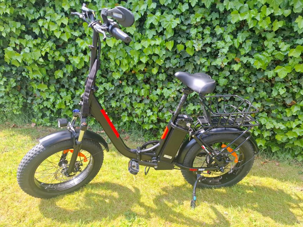 Vouwfiets, Fatbike met trapondersteuning,  nagenoeg nieuw., Ophalen, Zo goed als nieuw