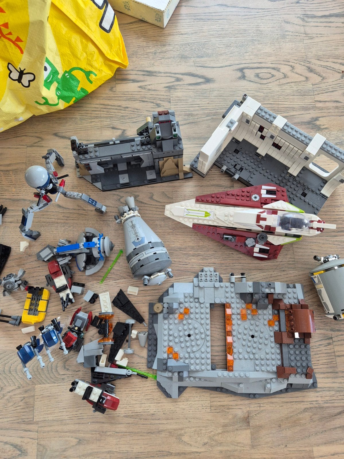 Lego Star Wars partij, Kinderen en Baby's, Speelgoed | Duplo en Lego, Star Wars, Lego, Ophalen of Verzenden, Zo goed als nieuw