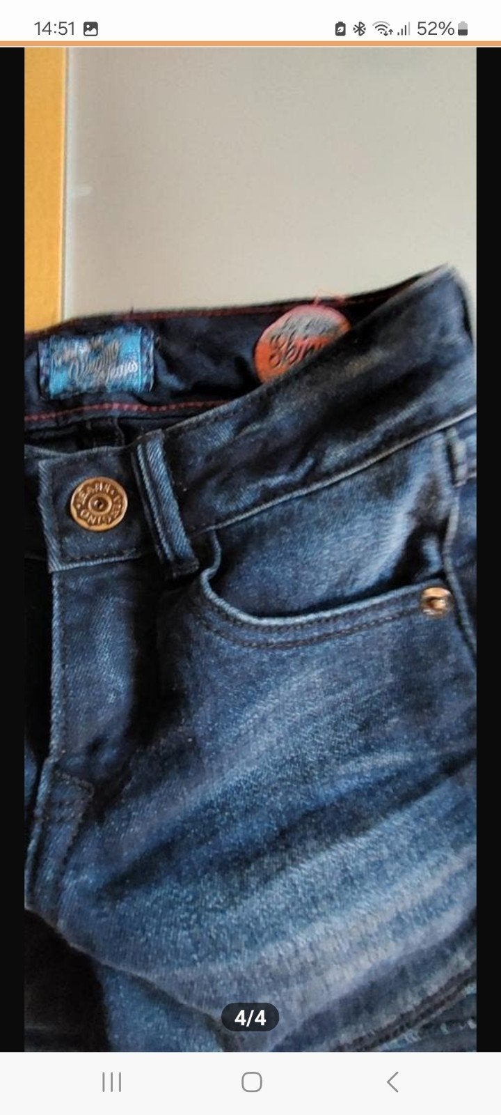 Bakkaboe jeansbroek voor meisje maat 80. Nieuw niet gedragen, Kinderen en Baby's, Babykleding | Maat 80, Ophalen of Verzenden