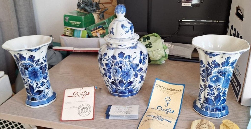 Kaststel Delftsblauw, Antiek en Kunst, Ophalen