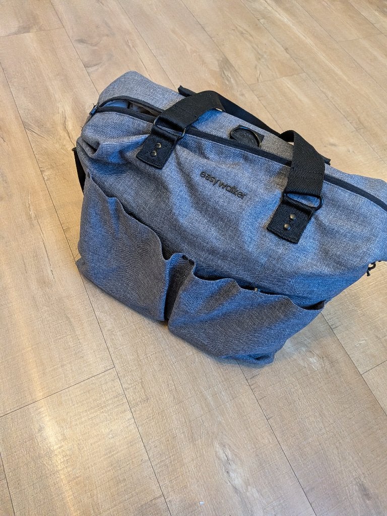 Luiertas easywalker, Kinderen en Baby's, Luiertassen, Verzorgingstas, Ophalen of Verzenden, Grijs, Gebruikt