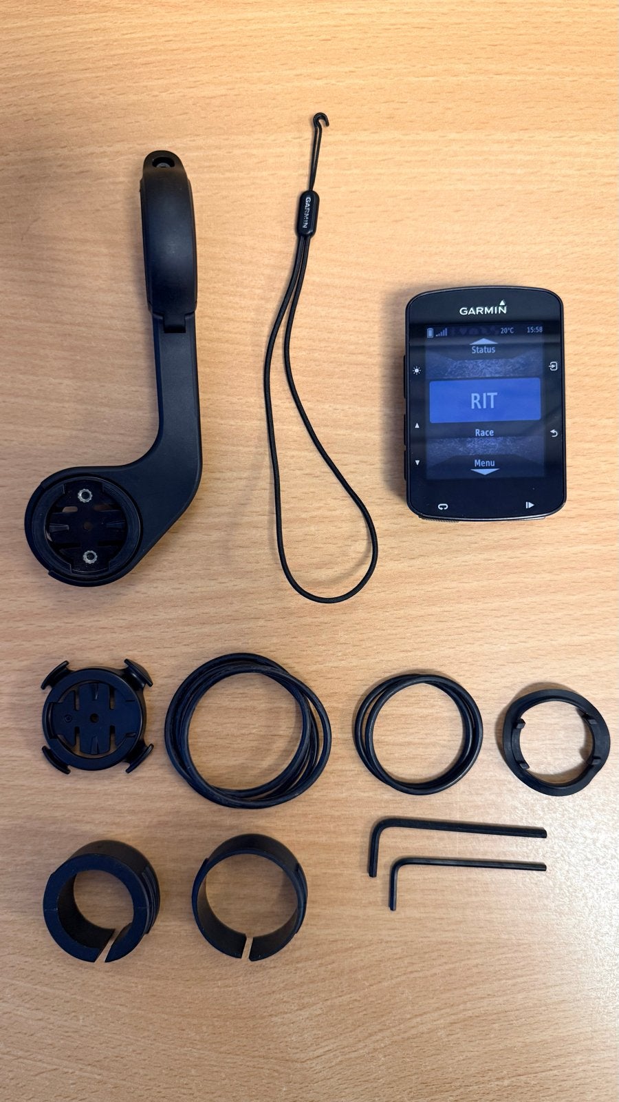 Garmin Edge 520 Plus fietscomputer met accessoires, Fietsen en Brommers, Fietsaccessoires | Fietscomputers, Ophalen of Verzenden