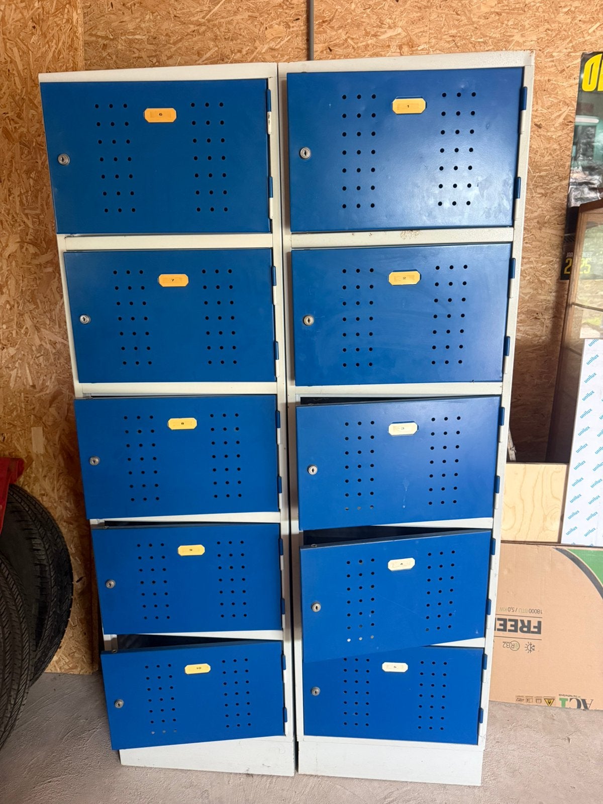 5 deurs locker kasten, Huis en Inrichting, Ophalen, Gebruikt