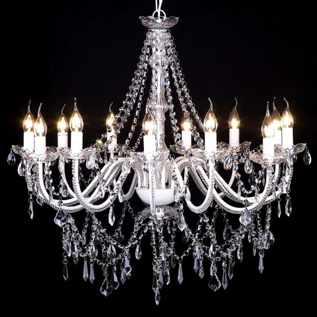 DEAL | Luxe kroonluchter Maria Theresa 12-armig! GRATIS BEZO, Huis en Inrichting, Verzenden, Nieuw, Kunststof