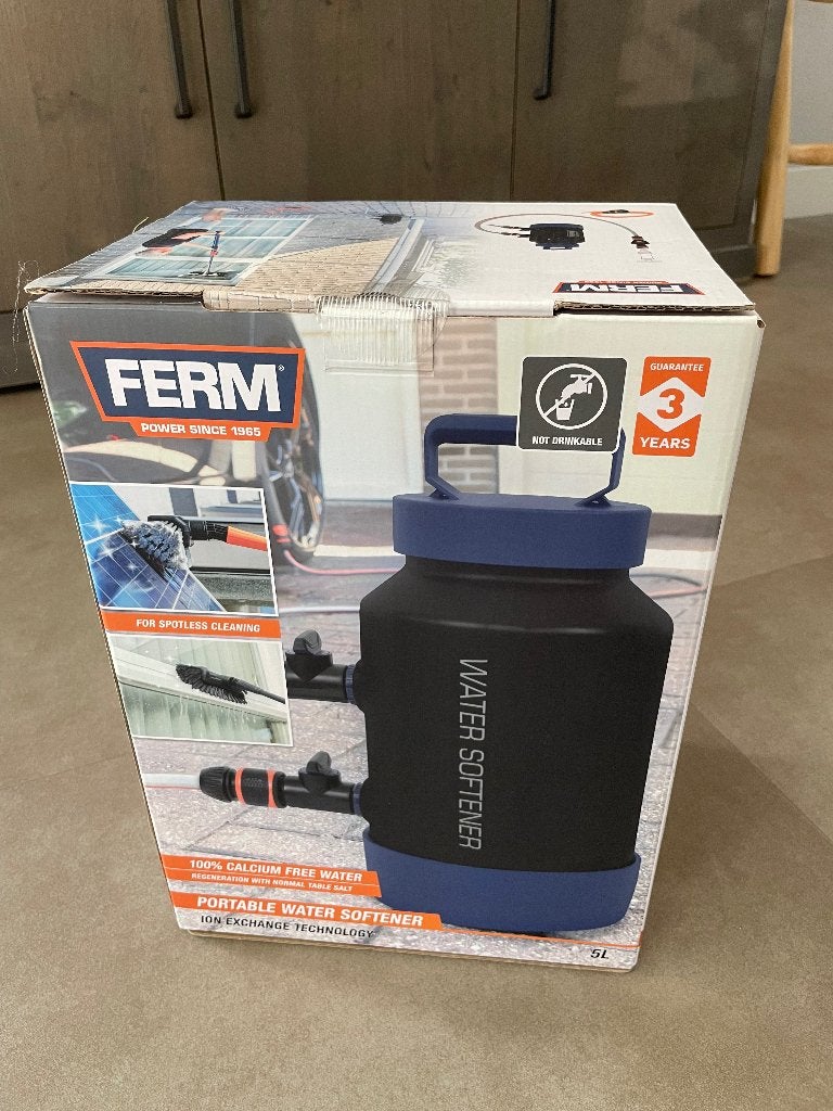 Ferm waterontharder NIEUW, Witgoed en Apparatuur, Waterontharders, Nieuw, Ophalen