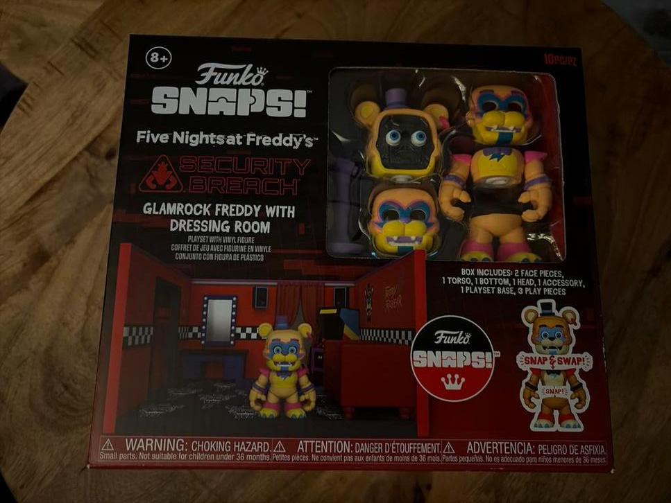 Funko Snaps! Glamrock Freddy met Kleedkamer - Nieuw, Ophalen, Nieuw