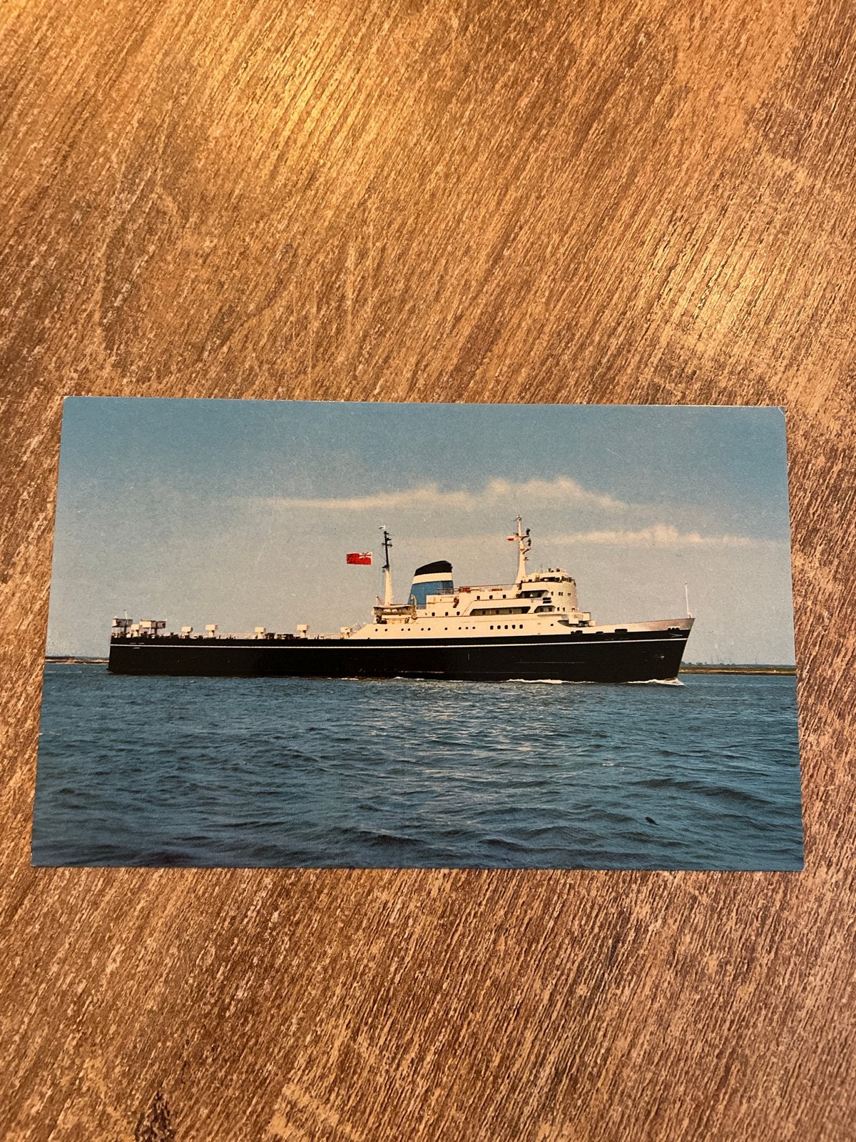 Vintage Ansichtkaart M/V Gaelic Ferry - Atlantic Steam Navig, Ophalen of Verzenden, 1960 tot 1980, Ongelopen, Overig Europa