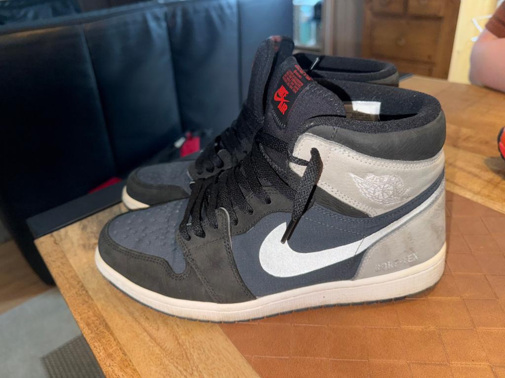 Air jordan 1 retro high Element gore tex black particle grey, Ophalen of Verzenden, Zo goed als nieuw, Kleding