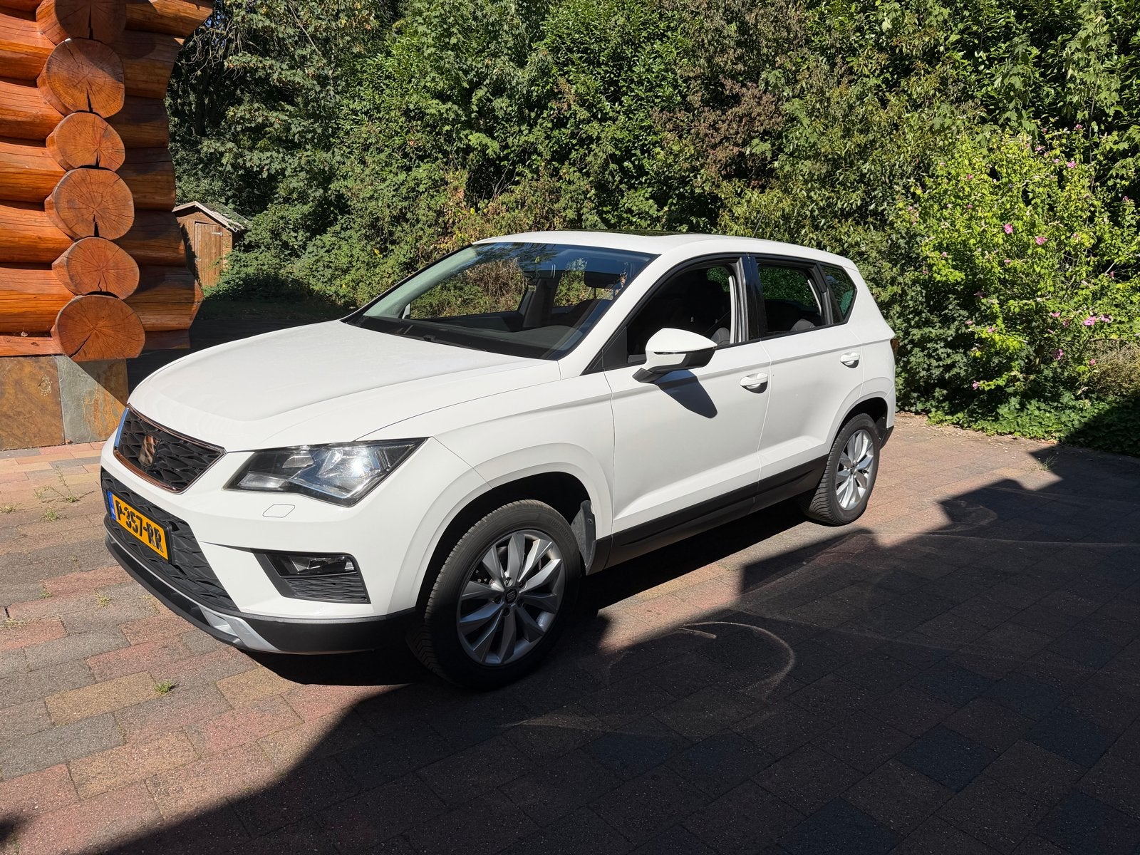 Seat Ateca 1.4 TSI 110KW DSG 2016 Wit, Auto's, Seat, Stof, 4 cilinders, Ateca, Wit
