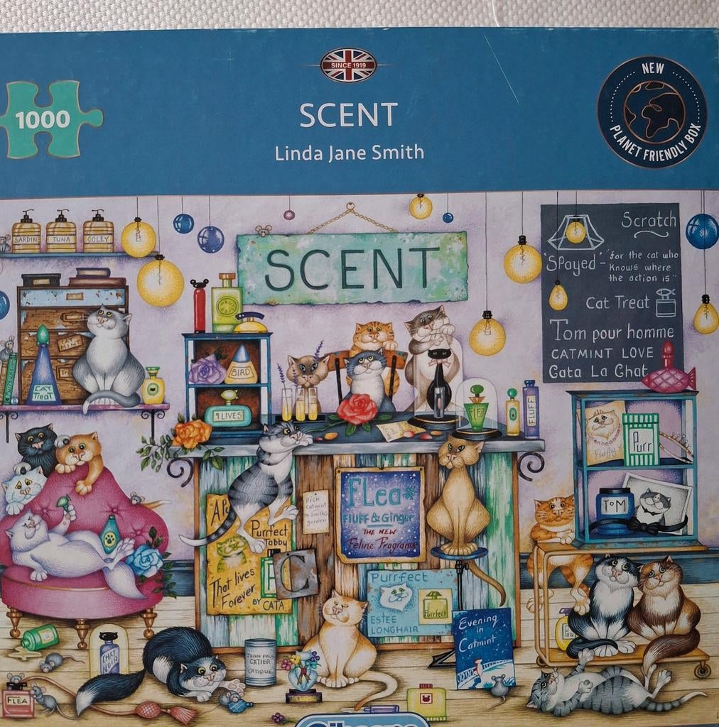 Gibson puzzel Scent 1000 stukjes, Ophalen of Verzenden, 500 t/m 1500 stukjes, Zo goed als nieuw