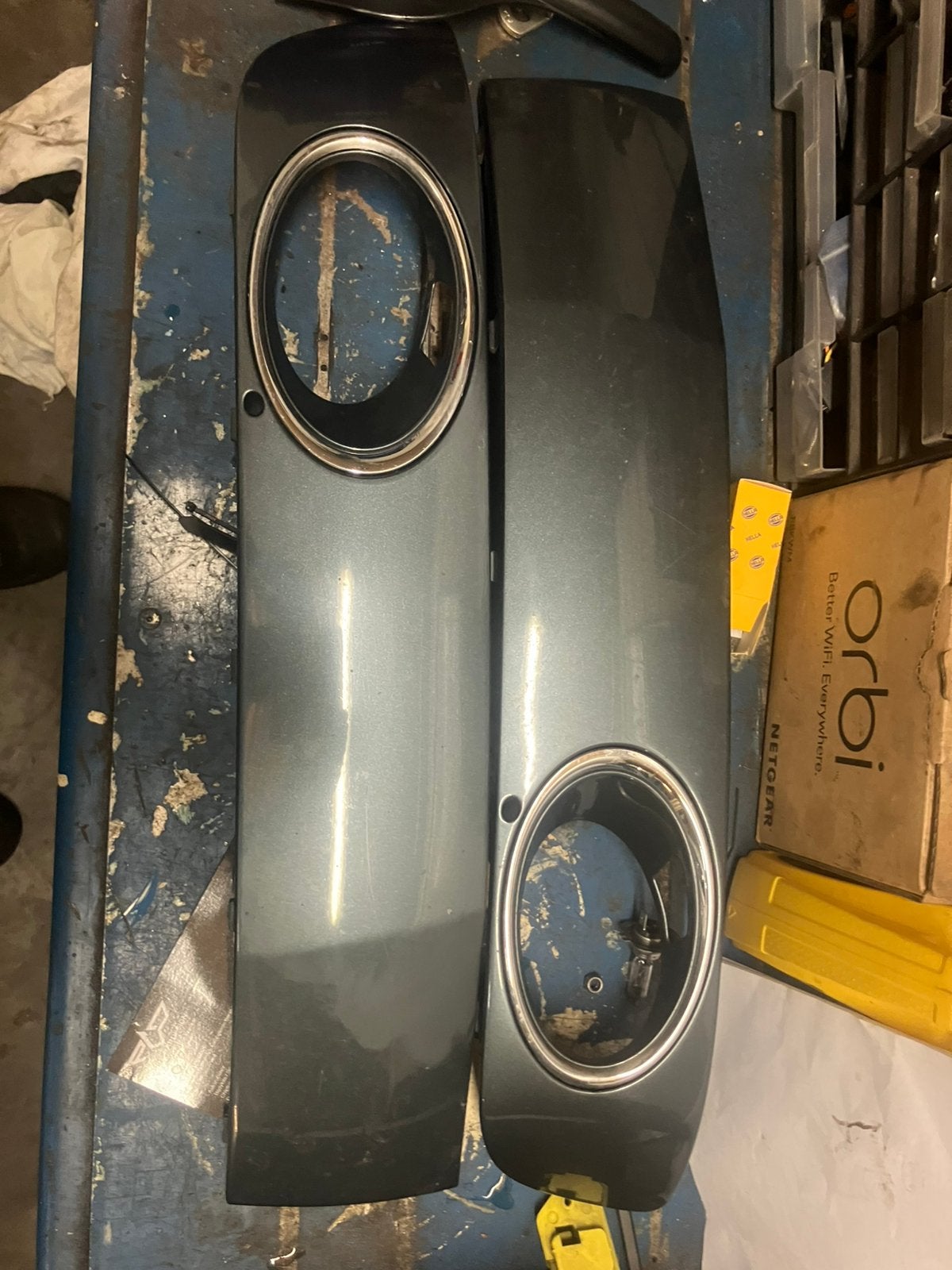 Kapjes mistlampen vw t5.1 gp, Ophalen of Verzenden, Voor, Volkswagen, Bumper
