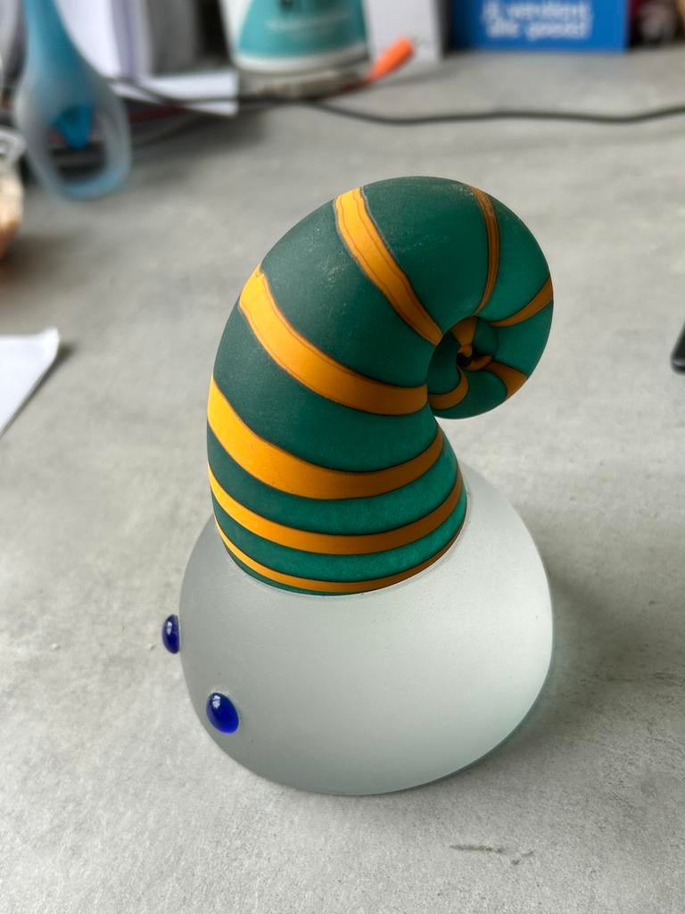 Zeldzame Jan Borowski slak paperweight, Ophalen of Verzenden