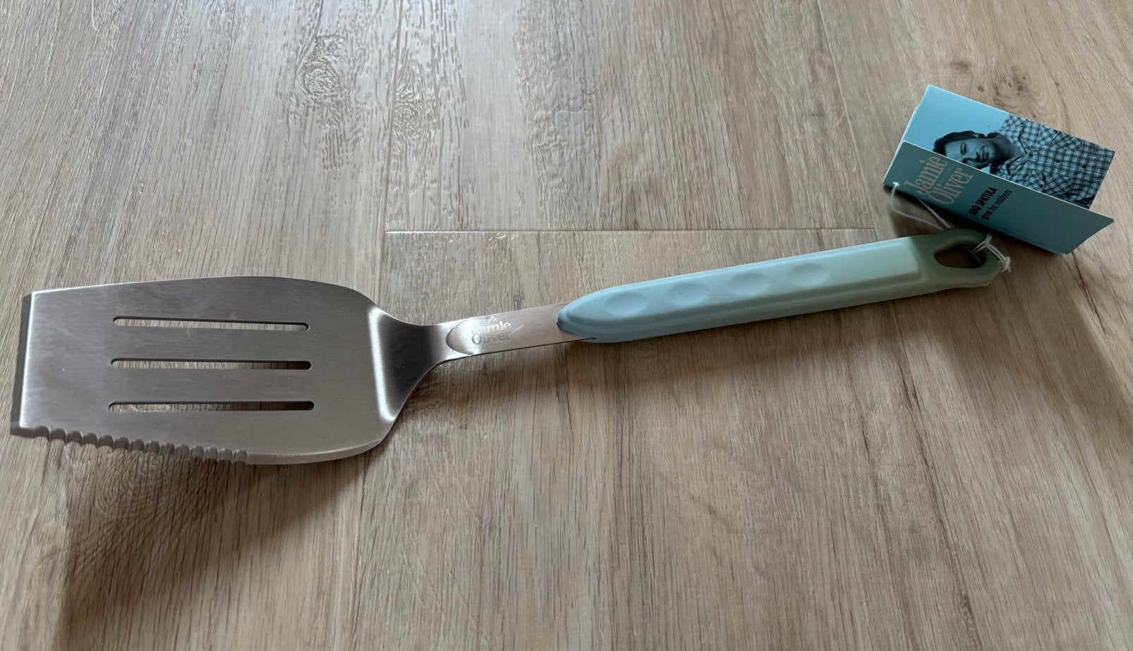 JAMIE OLIVER BBQ spatula met siliconengreep NIEUW, Ophalen of Verzenden, Nieuw