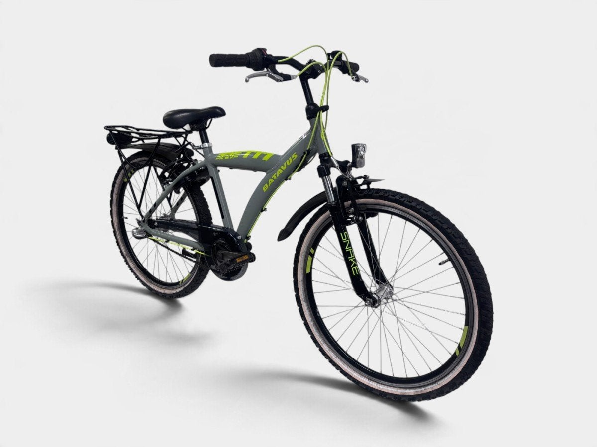 Batavus Snake J24 Jongens Tactical Green 38cm, Ophalen, -, -, Versnellingen
