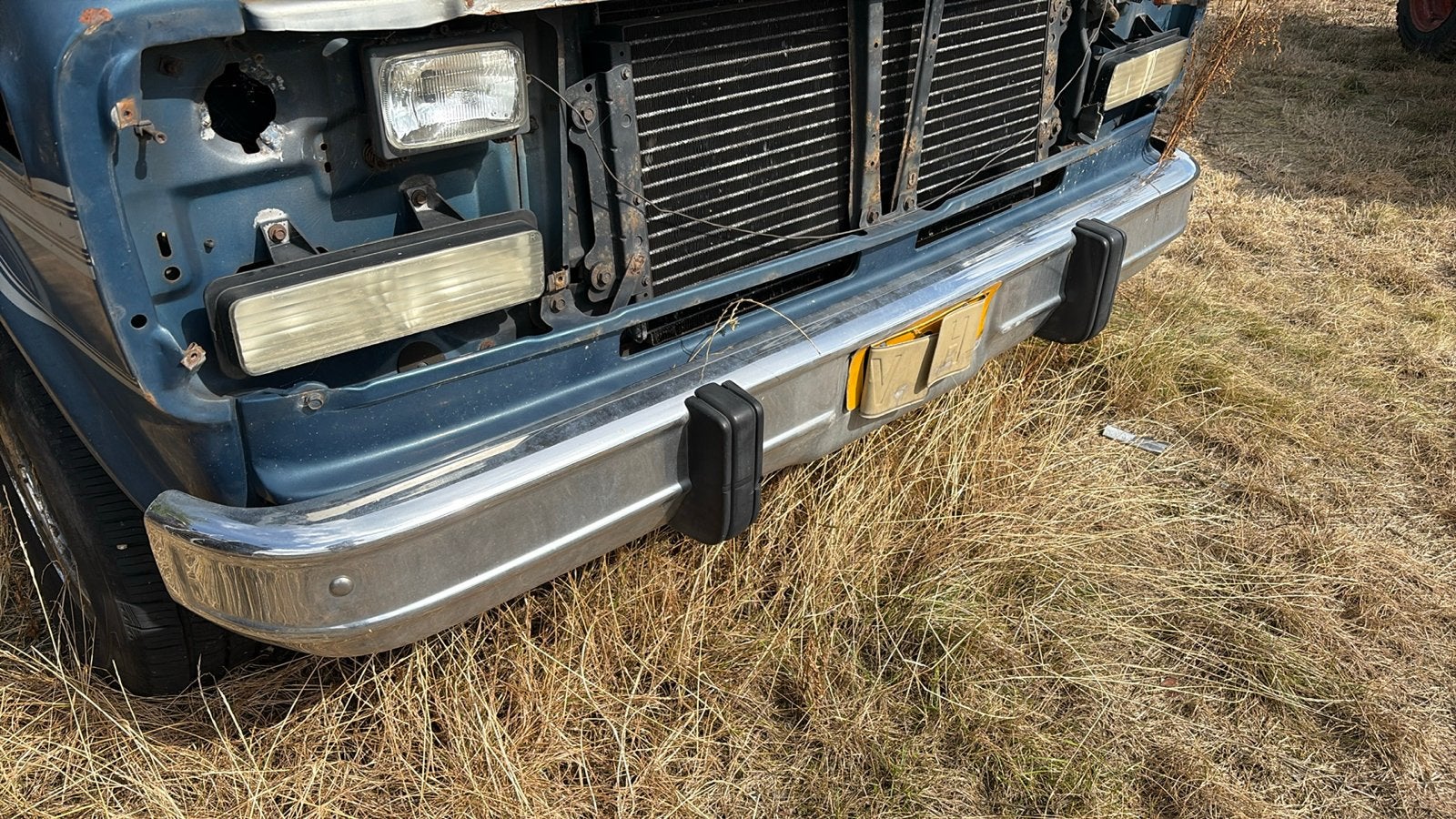 Voorbumper Chevy Van en GMC Vandura G10 G20 G30, Ophalen, Gebruikt, Amerikaanse onderdelen, Bumper