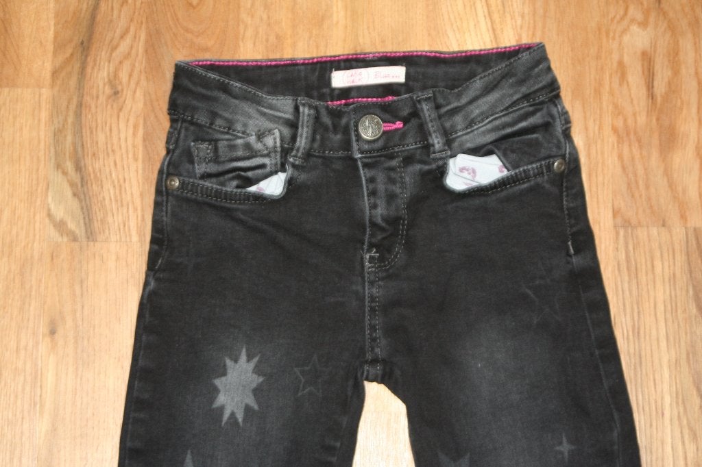 Cakewalk spijkerbroek maat 140 met sterrenprint, Broek, Cakewalk, Meisje, Ophalen of Verzenden