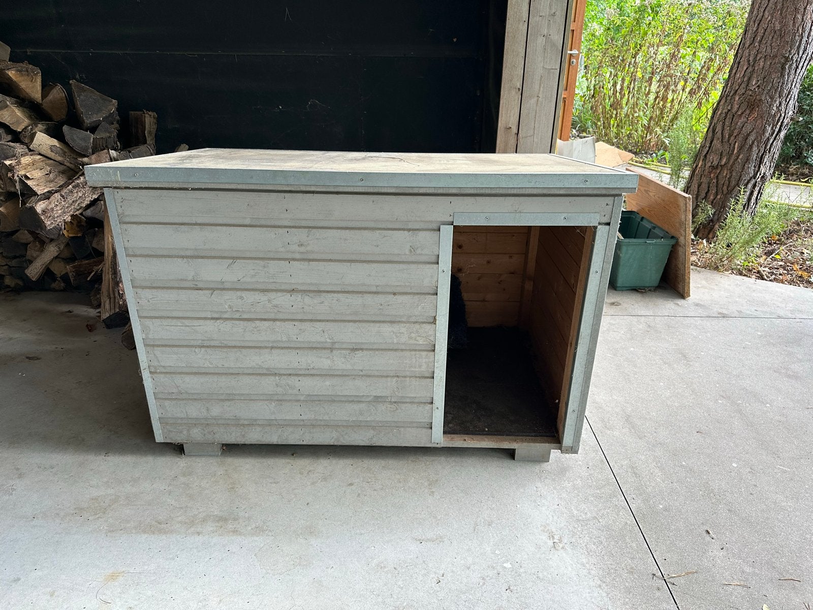 Hondenhok groot 120-78-85 cm, Ophalen, Zo goed als nieuw, 110 cm of meer, 100 cm of meer