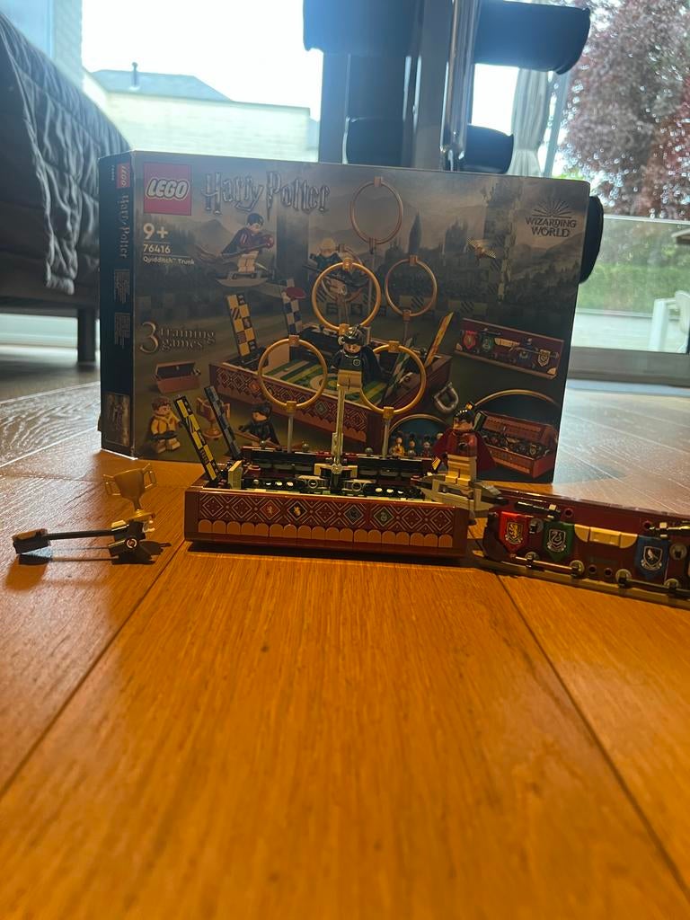 Lego Harry Potter Zwerkbal Koffer 76416 - Compleet, Lego, Harry Potter, Ophalen of Verzenden, Zo goed als nieuw