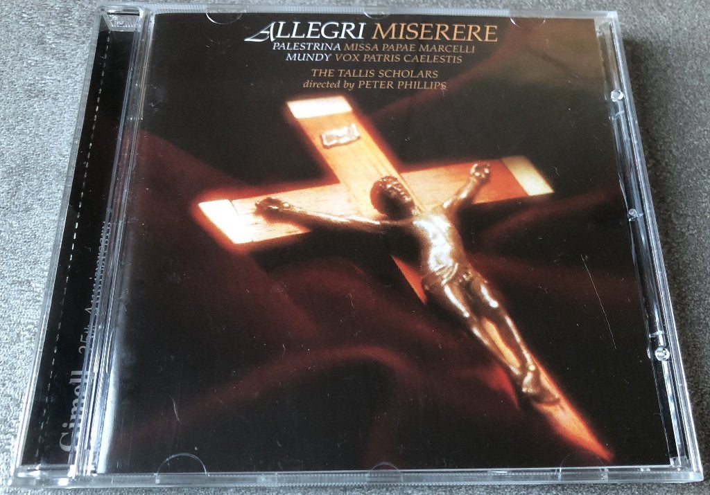 ALLEGRI - MISERERE - THE TALLIS SCHOLARS, Ophalen of Verzenden, Zo goed als nieuw