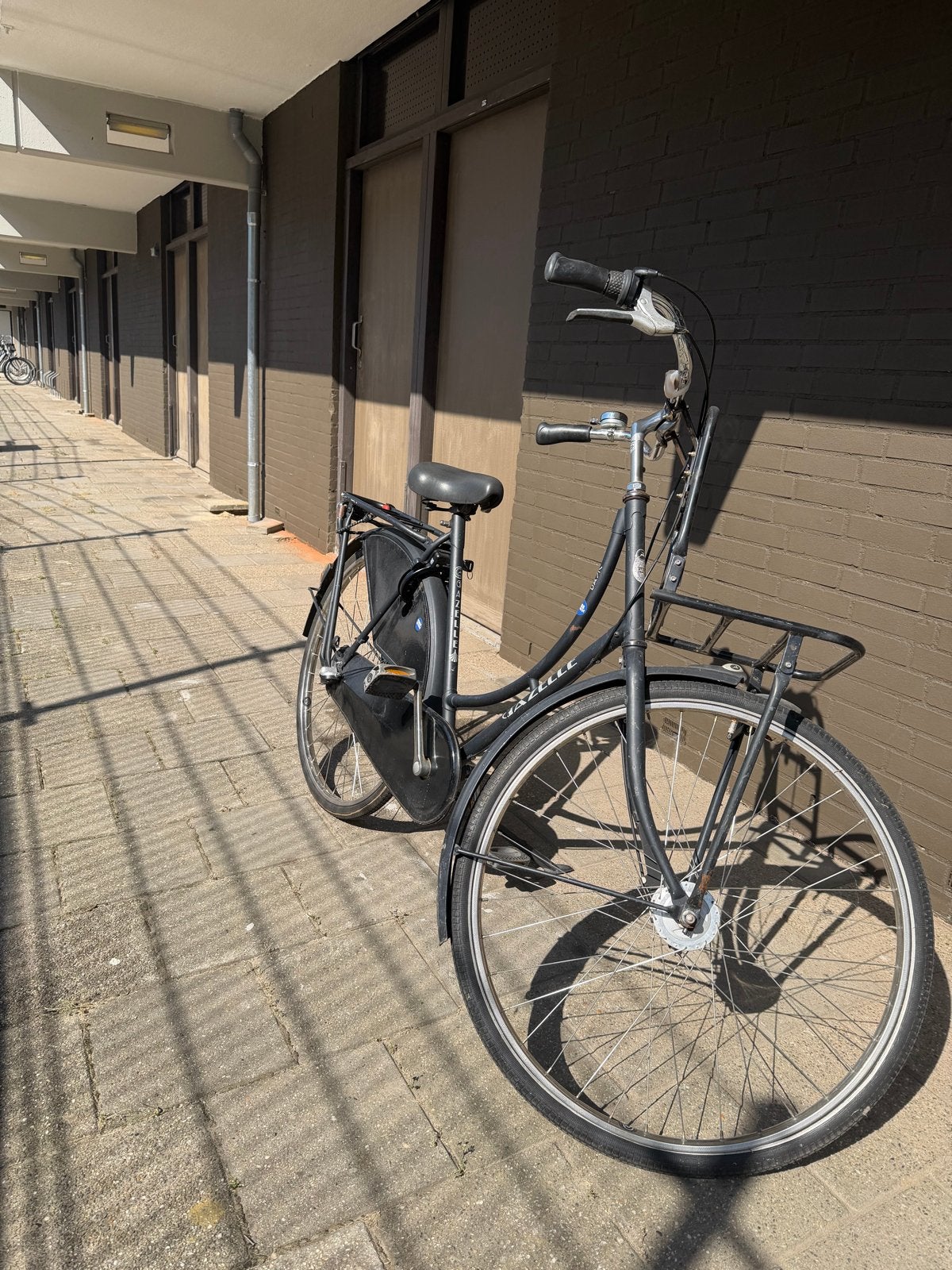 Gazelle transportfiets met voordrager, Ophalen, Terugtraprem, Versnellingen, Gazelle