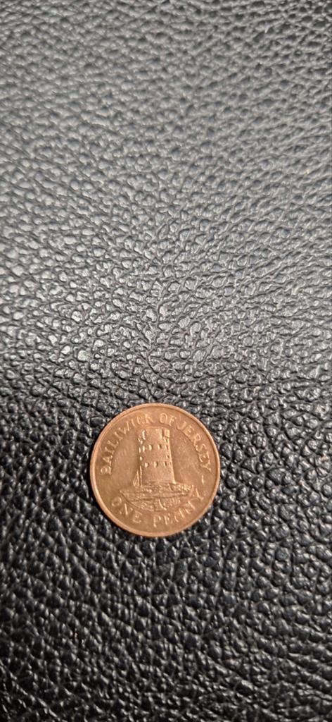 Jersey 1 penny 1987, Ophalen of Verzenden, Overige materialen