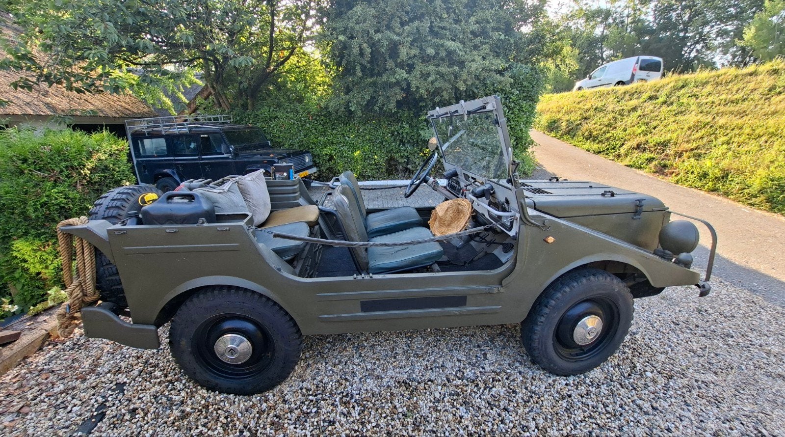 DKW Munga NL auto 1963, Overige merken, Stof, Zwart, Cabriolet