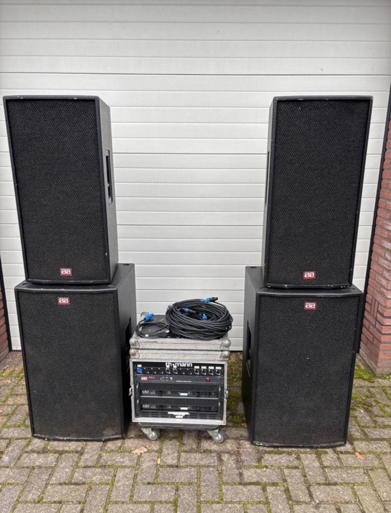 AA craaft juby200 speaker set, Audio, Tv en Foto, Luidsprekers, Ophalen, Gebruikt