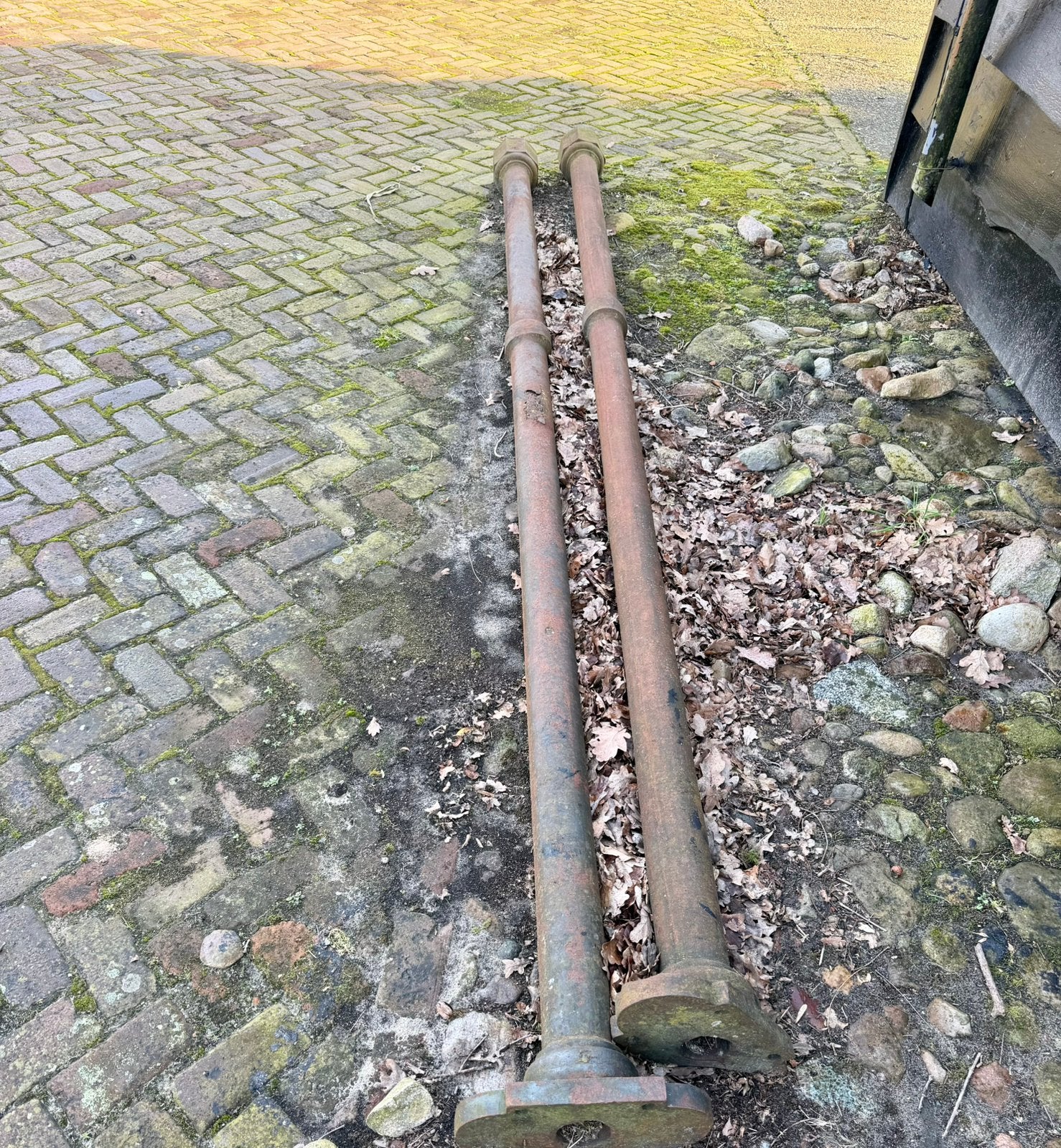 Zuilen gietijzeren 370cm, Huis en Inrichting, Ophalen of Verzenden