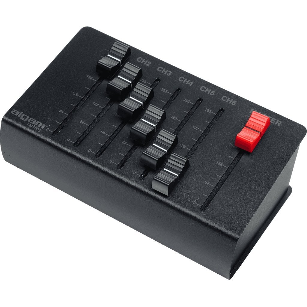 Algam Lighting DMX6-PLUS 6 Channel DMX Controller op accu, Geluidgestuurd, ., Nieuw, Ophalen of Verzenden