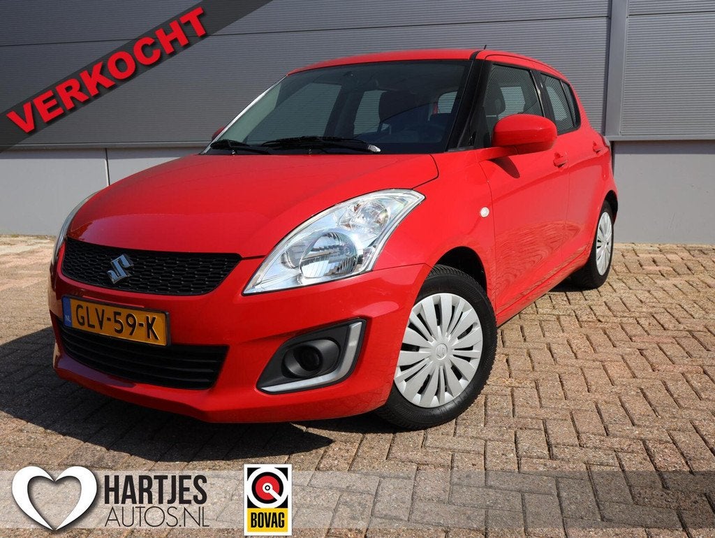 Suzuki Swift 1.2 Comfort (Vol Opties) Airco 100%onderhouden, Auto's, Euro 5, Stof, Gebruikt, 4 cilinders