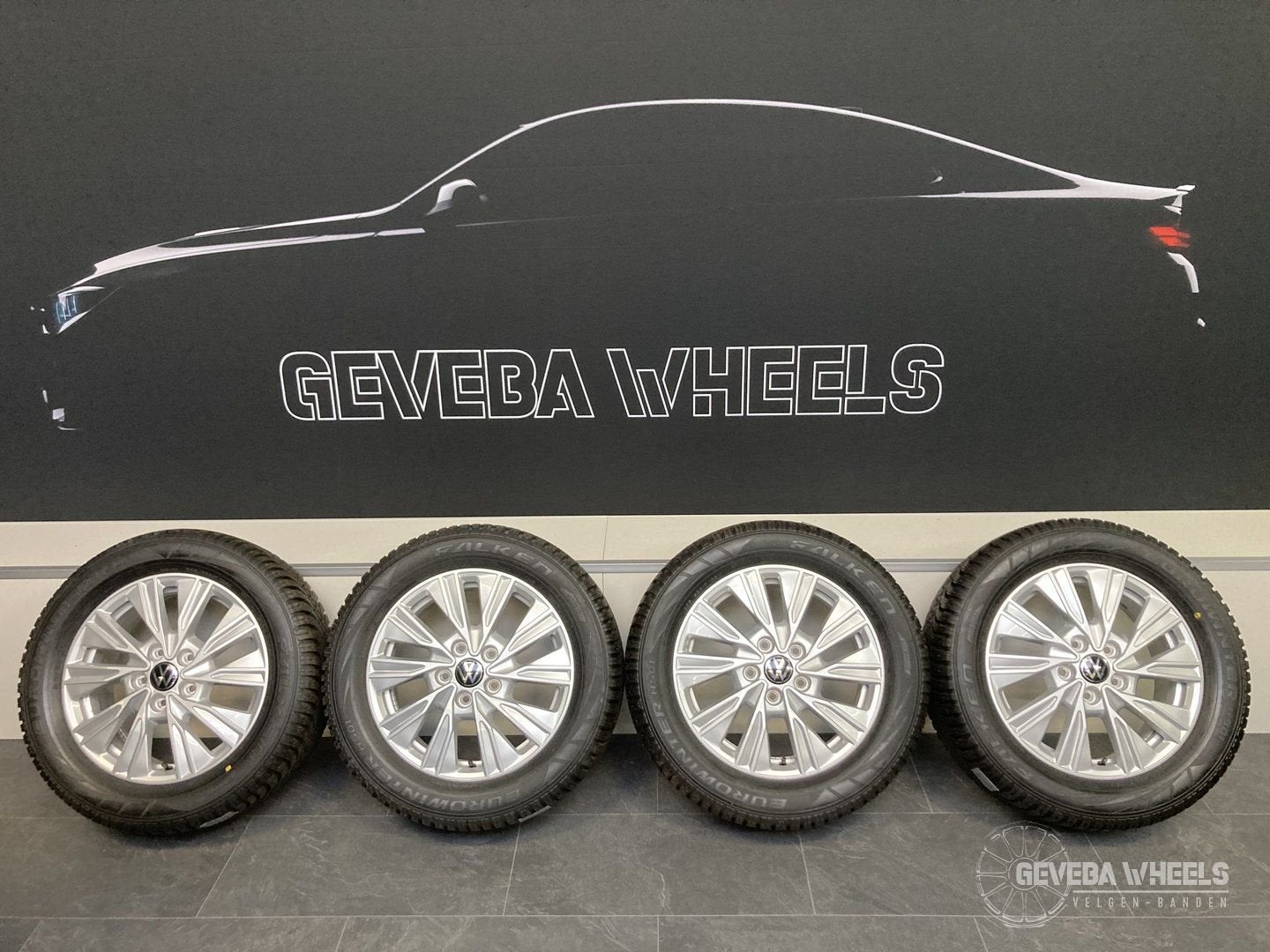 17” originele VW Transporter T7 Multivan velgen winterbanden, -, -, Banden en Velgen, 17 inch
