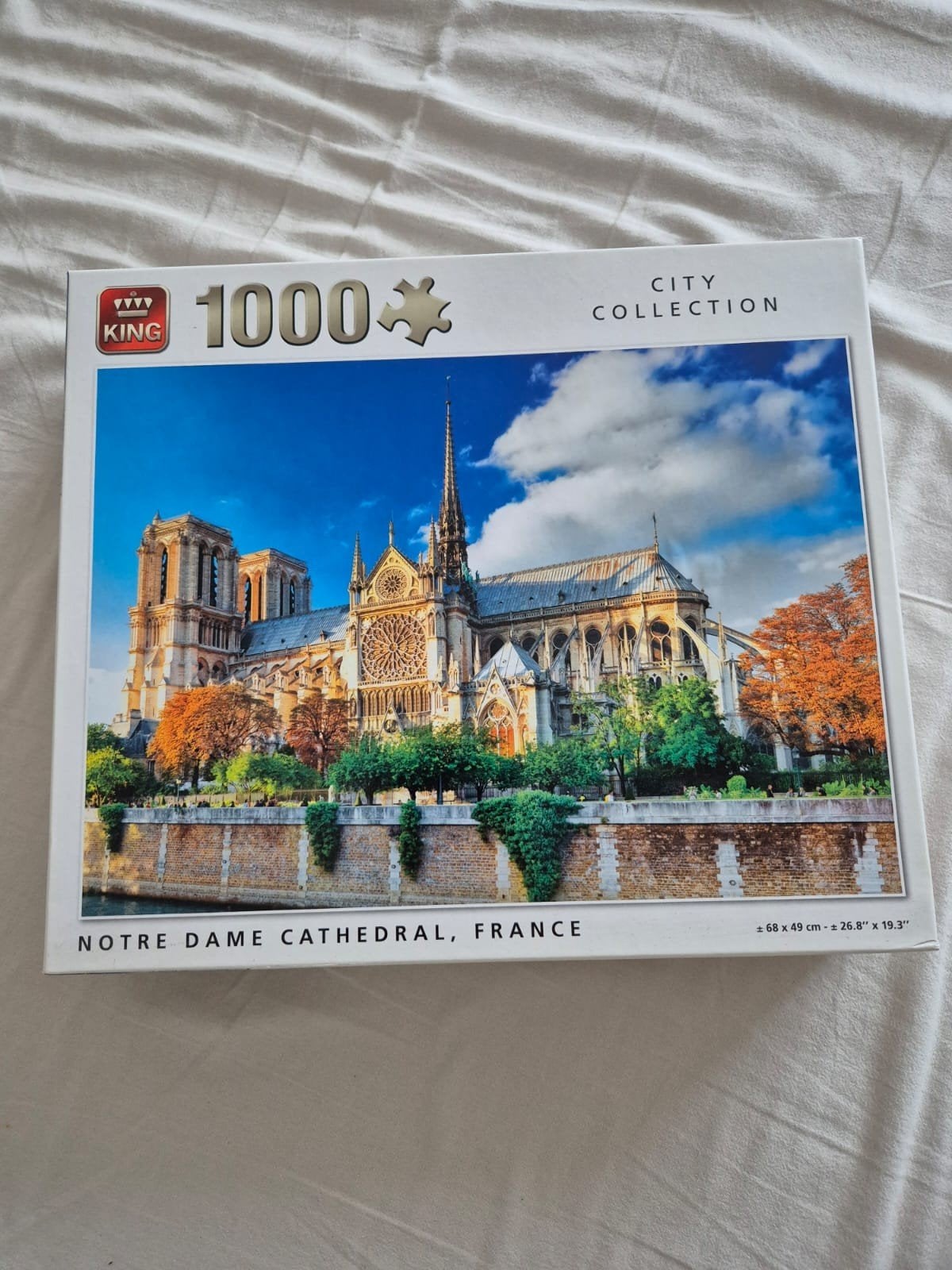 king puzzel, Ophalen, 500 t/m 1500 stukjes, Zo goed als nieuw