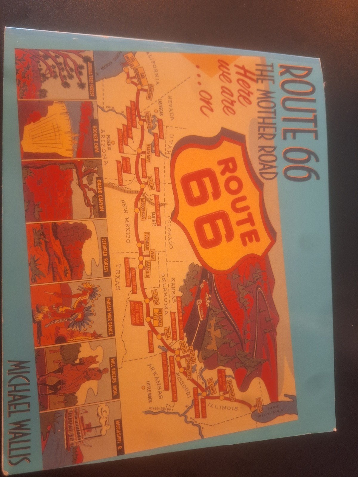 Route 66: The Mother Road - Michael Wallis, Boeken, Reisgidsen, Zo goed als nieuw, Reisgids of -boek, Noord-Amerika, Overige merken
