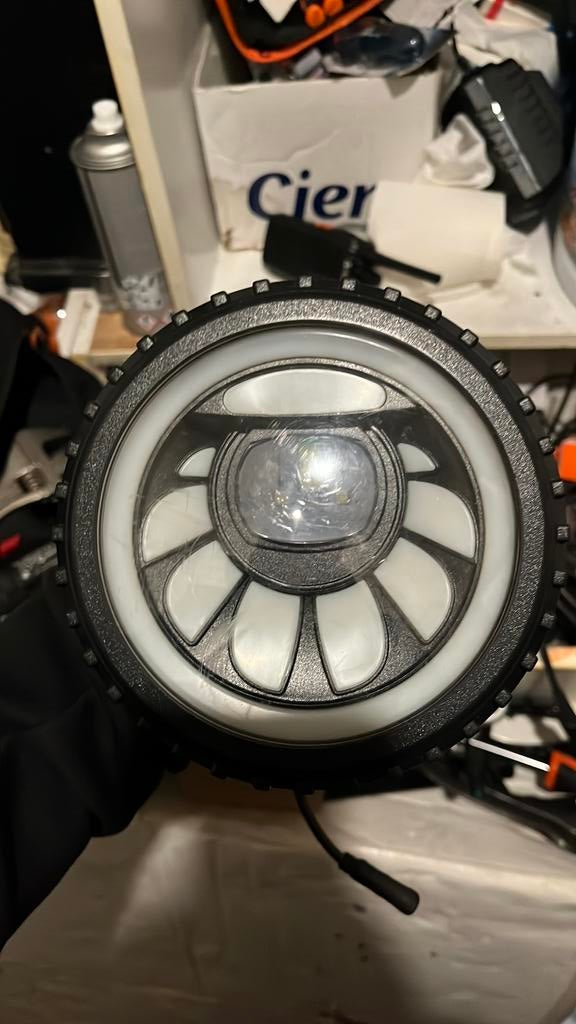 Koplamp, Ophalen