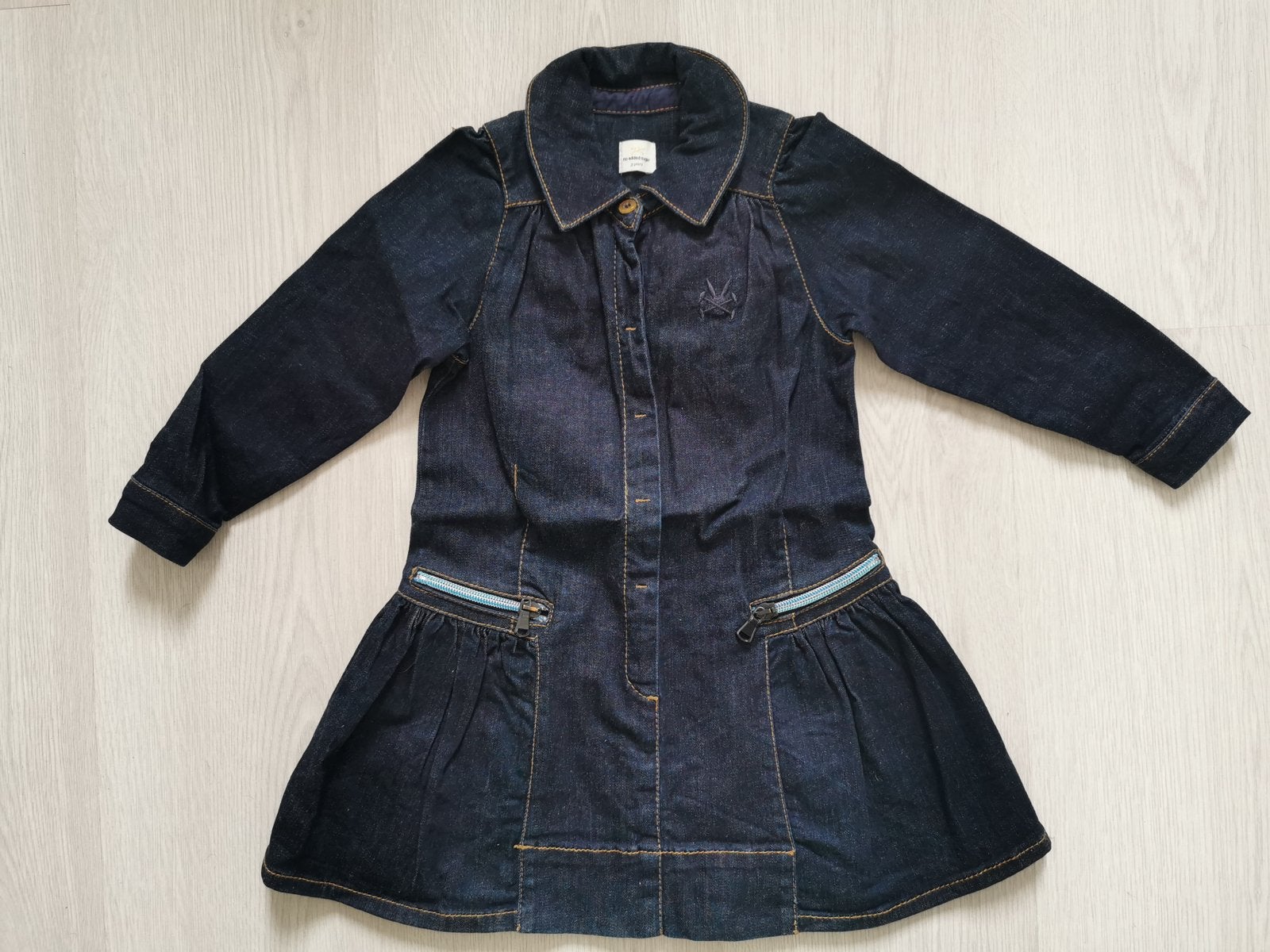 No Added sugar jurk spijkerjurk maat 92/98, Verzenden, Zo goed als nieuw, Meisje, Jurk of Rok