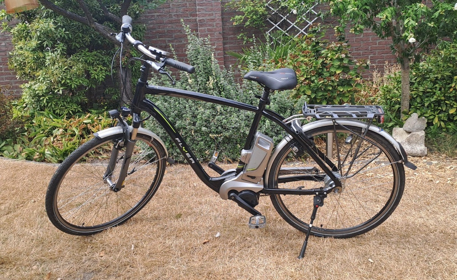 flyer elektrische fiets, Velgrem, Zo goed als nieuw, 53 tot 57 cm, Ophalen