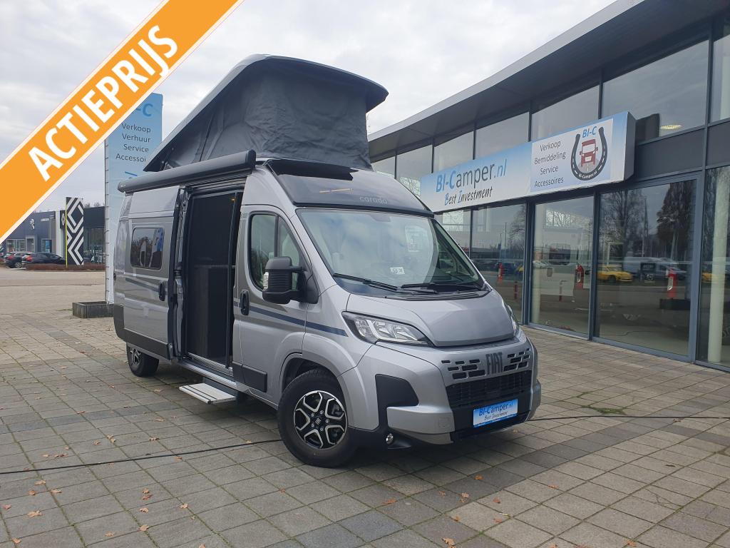 Carado CVE 600 PRO Hefdak | 8tr.Automaat | NAV|CAM|Panorama, Automaat, Chemisch toilet, Buscamper of Camperbus, Ringverwarming