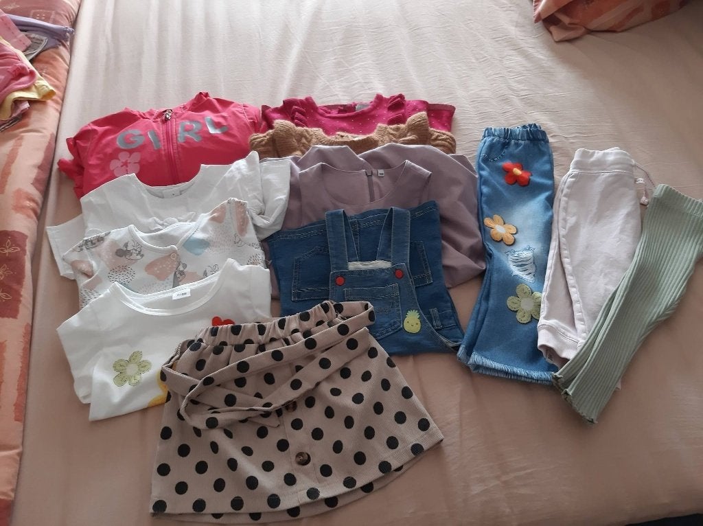 Babykleding pakket meisjes Mt 86 ( 12 stuks ), Ophalen of Verzenden, Zo goed als nieuw, Maat 86