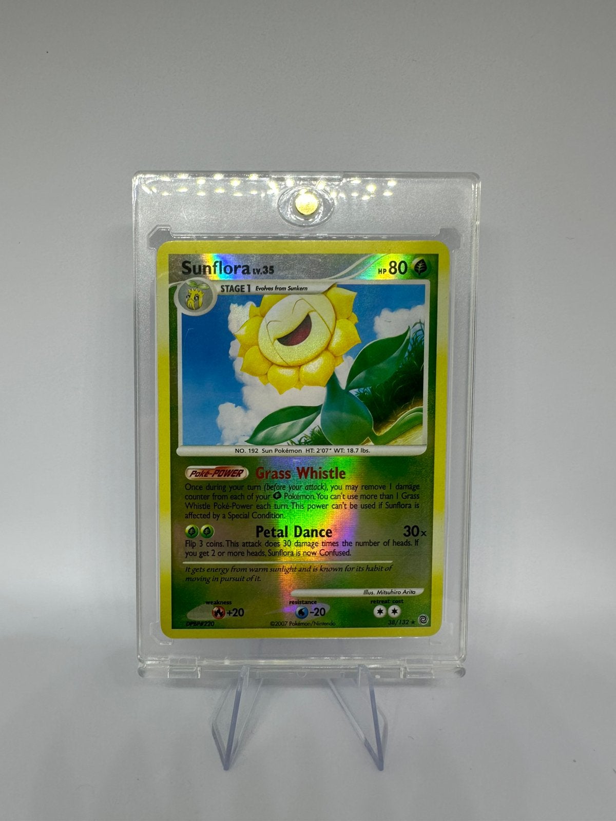Sunflora 38/132 Secret Wonders Pokemon Reverse Holo, Ophalen of Verzenden, Zo goed als nieuw