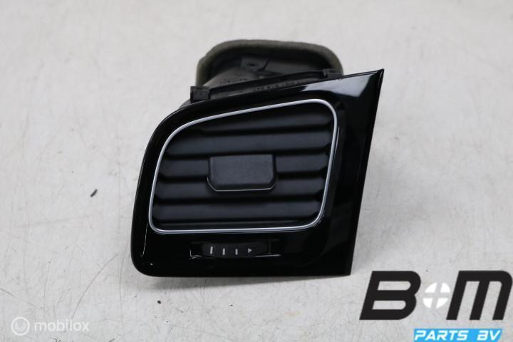 Lakzwart luchtrooster links VW Golf 7 5G1819703G, Gebruikt