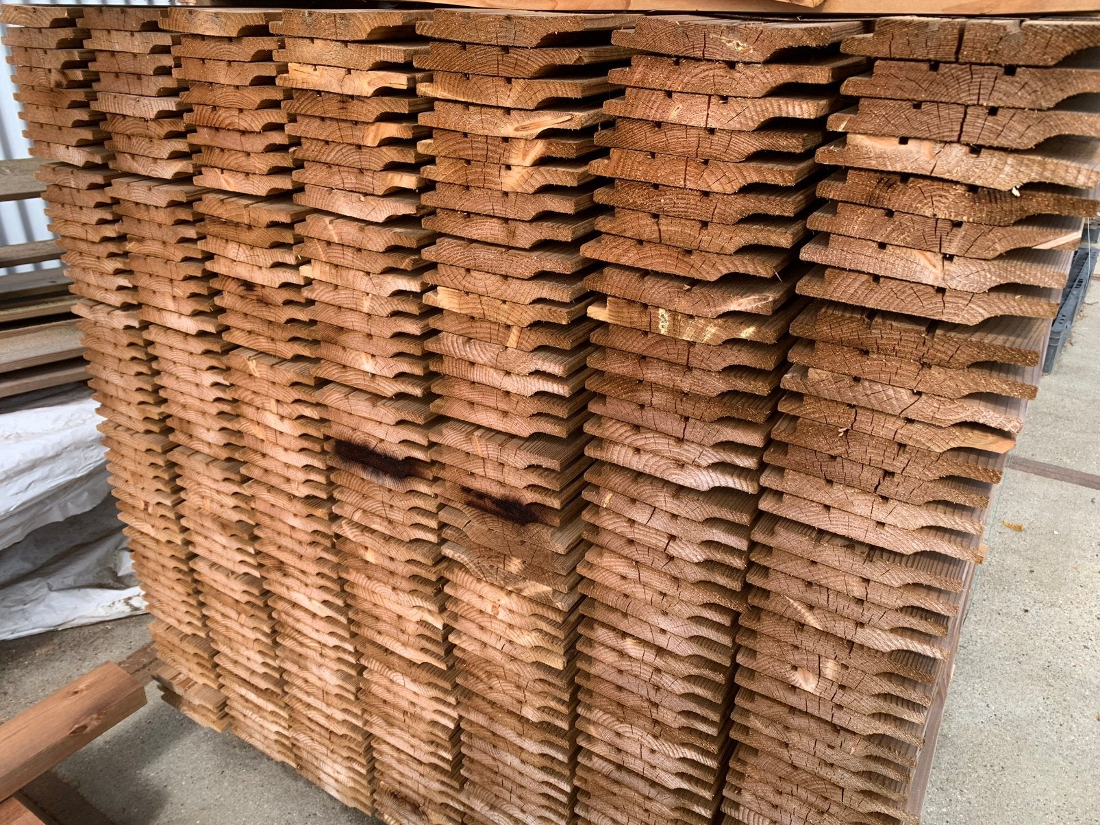 Rabatdelen, rabat, tuinhout,, Ophalen, Nieuw, 250 cm of meer, Planken