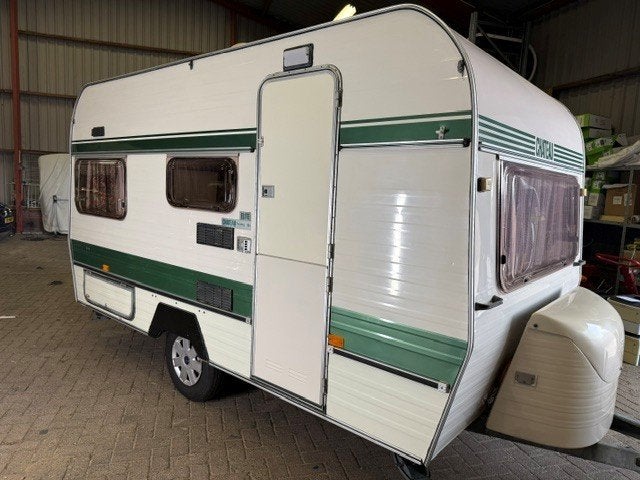 Chateu Elite Touring 390 Vintage Caravan in zeer goede staat, Particulier, Kachel, 500 - 750 kg, Tot 4 meter