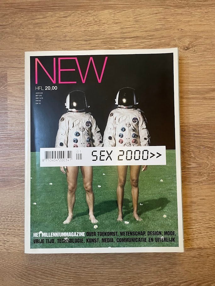 Tijdschrift: NEW. Sex 2000. Het Millenniummagazine., Ophalen of Verzenden, Gelezen, Glossy
