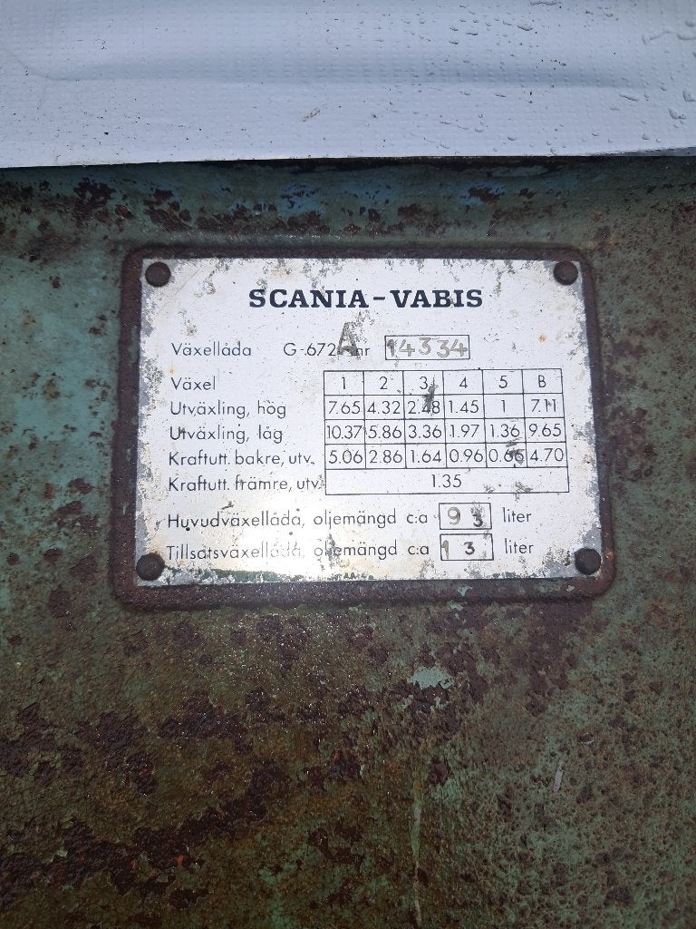 Schuuropruiming diverse oldtimer onderdelen Scania Vabis., Auto-onderdelen, Vrachtwagen-onderdelen, Ophalen, Gebruikt, Scania
