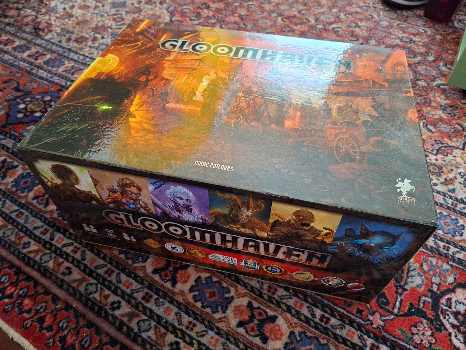 Gloomhaven + organizer, Ophalen of Verzenden, Nieuw