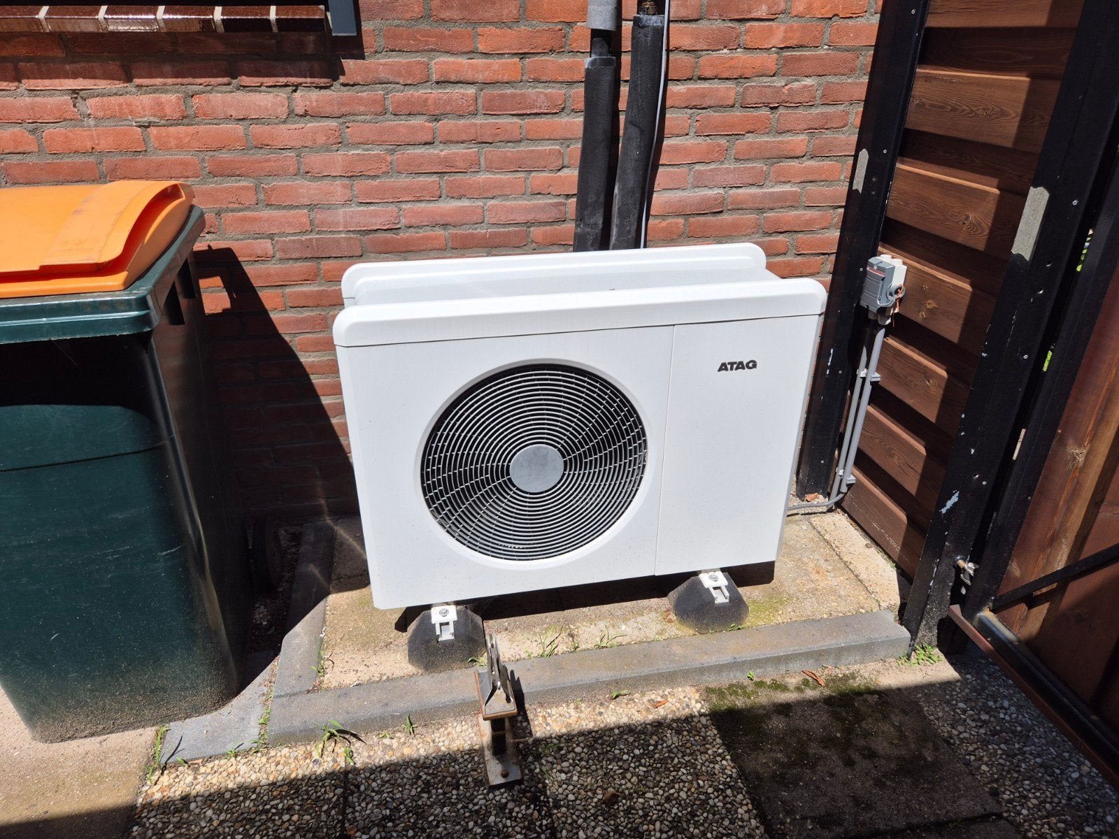 ATAG Energion Hybride Warmtepomp met CV-ketel en pomp, Ophalen, 30 tot 80 cm, Gebruikt, Hoog rendement (Hr)